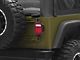 LED Tail Lights; Black Housing; Red Clear Lens (76-06 Jeep CJ7, Wrangler YJ & TJ)