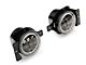 9-Inch LED Halo Headlights with DRL, Amber Turn Signals and LED Halo Fog Lights; Black Housing; Clear Lens (18-24 Jeep Wrangler JL)