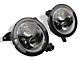 9-Inch LED RGBW Halo Headlights with RGBW Fog Lights; Black Housing; Clear Lens (18-24 Jeep Wrangler JL)