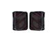 Skyline Elite Tail Lights; Black Housing; Clear Lens (07-18 Jeep Wrangler JK)