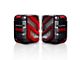 Skyline Elite Tail Lights; Black Housing; Smoked Lens (07-18 Jeep Wrangler JK)