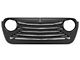 RedRock Tomahawk Grille; Matte Black (18-24 Jeep Wrangler JL)