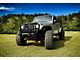 Motobilt 4-Inch Crusher Series Rear Fender Flares; Bare Aluminum (07-18 Jeep Wrangler JK)