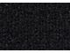 ACC Cargo Area Cutpile Molded Carpet; Black (07-10 Jeep Wrangler JK 4-Door)