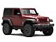 Barricade Tubular Drop Steps; Fine Textured Black (07-18 Jeep Wrangler JK 2-Door)