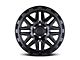 Black Rhino Alamo Matte Black with Black Bolts Wheel; 17x9 (18-24 Jeep Wrangler JL)