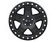 Black Rhino Crawler Matte Black Wheel; 17x8.5 (20-24 Jeep Gladiator JT)