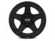 KMC Lobo Matte Black Wheel; 17x8.5 (07-18 Jeep Wrangler JK)