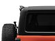 American Modified Rear Roof Spoiler with Amber LED Lights (18-24 Jeep Wrangler JL w/ Hard Top)