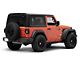 American Modified Rear Roof Spoiler with Amber LED Lights (18-24 Jeep Wrangler JL w/ Hard Top)