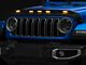 American Modified Hood Protector Stone Guard with Amber LED Lights (18-24 Jeep Wrangler JL, Excluding Rubicon 392)