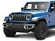 American Modified Hood Protector Stone Guard with Amber LED Lights (20-24 Jeep Gladiator JT, Excluding Mojave)