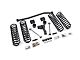 Zone Offroad 4-Inch Coil Spring Suspension Lift Kit (12-18 Jeep Wrangler JK 2-Door)