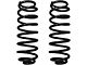 RSO Suspension 3.50-Inch Front and Rear Lift Coil Springs; Black (18-24 Jeep Wrangler JL 4-Door)