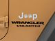 Jeep Licensed by RedRock Jeep Paw Side Logo; Silver (87-18 Jeep Wrangler YJ, TJ & JK)