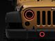 LED RGB Color Changing Halo Headlights with Fog Lights; Black Housing; Clear Lens (07-18 Jeep Wrangler JK)