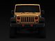 LED RGB Color Changing Halo Headlights with Fog Lights; Black Housing; Clear Lens (07-18 Jeep Wrangler JK)