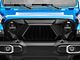 G3 Angry Series Grille with Turn Signals; Matte Black (18-24 Jeep Wrangler JL)