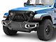 G1 Angry Series Grille with Turn Signals; Matte Black (18-24 Jeep Wrangler JL)