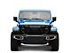 G1 Angry Series Grille with Turn Signals; Matte Black (18-24 Jeep Wrangler JL)