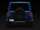 RedRock Tail Light Covers; Smoked (18-24 Jeep Wrangler JL w/ Factory LED Tail Lights)