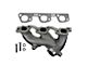 Exhaust Manifold and Gasket Kit (07-11 3.8L Jeep Wrangler JK)