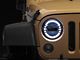 Envision Series LED Halo Headlights; Chrome Housing; Clear Lens (97-18 Jeep Wrangler TJ & JK)