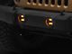 Raxiom Axial Series LED Angel Eye Fog Lights; Amber and White (07-18 Jeep Wrangler JK)