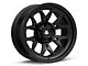 Mammoth Modus Satin Black Wheel; 17x9 (07-18 Jeep Wrangler JK)