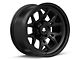 Mammoth Modus Satin Black Wheel; 17x9 (07-18 Jeep Wrangler JK)