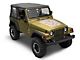 SEC10 Hood Decal; Desert Camo (97-06 Jeep Wrangler TJ)