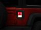 RedRock Tail Light Covers; Smoked (18-24 Jeep Wrangler JL w/ Factory Halogen Tail Lights)