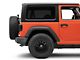 RedRock Tail Light Covers; Smoked (18-24 Jeep Wrangler JL w/ Factory Halogen Tail Lights)