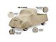 Covercraft Custom Car Covers Flannel Car Cover; Tan (23-24 Jeep Wrangler JL 4xe)