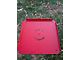 Camping Side Table; Red