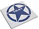 SEC10 1941 Hood Star Decal; Blue (Universal; Some Adaptation May Be Required)