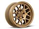 KMC Bully Ol Matte Bronze Wheel; 17x8.5; 18mm Offset (18-24 Jeep Wrangler JL)