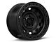 KMC Tank Beadlock Satin Black Wheel; 17x9 (18-24 Jeep Wrangler JL)