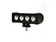 Quake LED 9-Inch Rouge Series Single Row LED Light Bar; Spot Beam (Universal; Some Adaptation May Be Required)