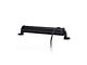 Quake LED 14-Inch Obsidian Series Single Row LED Light Bar; Combo Beam (Universal; Some Adaptation May Be Required)