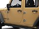 SEC10 Hinge Accent Decal; Blue (07-18 Jeep Wrangler JK)