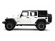 SEC10 Hinge Accent Decal; Yellow (07-18 Jeep Wrangler JK)