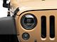 Raxiom 7-Inch V2 Dragon Eye LED Headlights; Black Housing; Clear Lens (07-18 Jeep Wrangler JK)