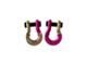 Moose Knuckle Offroad Jowl Split Recovery Shackle 5/8 Combo; Brass Knuckle and Pogo Pink