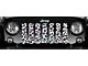 Grille Insert; Mulit Color Leopard Print on White (18-24 Jeep Wrangler JL)