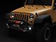 Barricade HD3 Stubby Winch Mount Front Bumper with LED Fog Lights (07-18 Jeep Wrangler JK)