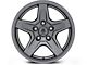 17x9 Mammoth Boulder Wheel & 33in Milestar All-Terrain Patagonia AT/R Tire Package; Set of 5 (07-18 Jeep Wrangler JK)