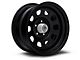 17x9 Mammoth D Window Wheel & 33in Milestar All-Terrain Patagonia AT/R Tire Package; Set of 5 (07-18 Jeep Wrangler JK)