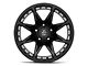 17x9 Mammoth Type 88 Wheel & 33in Milestar All-Terrain Patagonia AT/R Tire Package; Set of 5 (07-18 Jeep Wrangler JK)