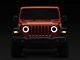 Raxiom 9-Inch LED Headlights with DRL and Turn Signals; Black Housing; Clear Lens (18-24 Jeep Wrangler JL)